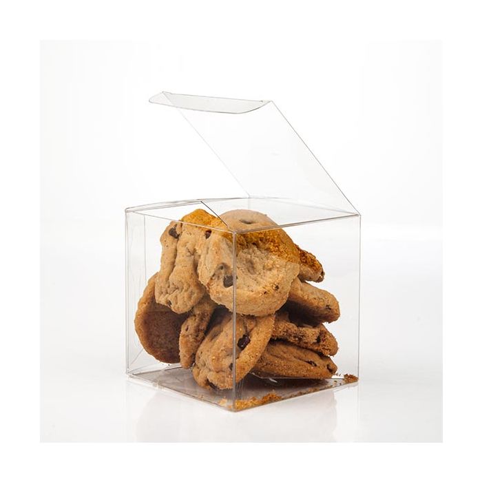 Klarsichtschachteln 7.6x7.6x7.6cm mit Automatikboden (25 Stück) [PLB58]