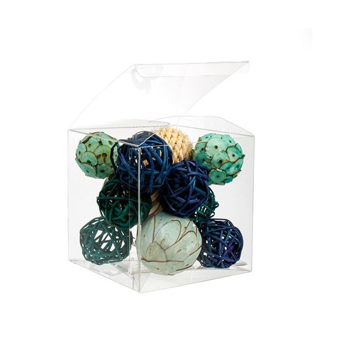 Klarsichtschachteln 12.7x12.7x12.7cm mit Automatikboden (25 Stück) [PLB68]