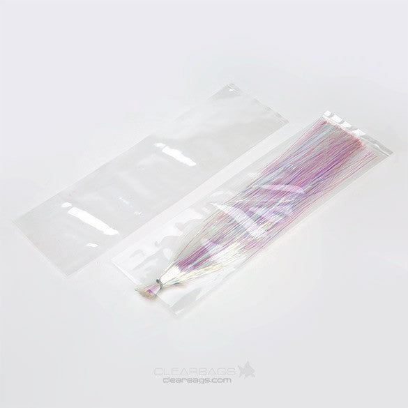 Plastikbeutel 7.6x25.4cm Transparent (PP) (100 Stück) [FP2310]