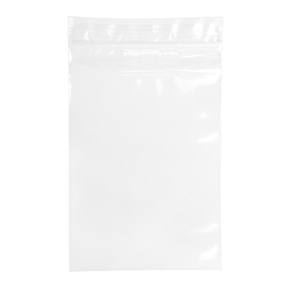 Druckverschlussbeutel 10x15cm Transparent PP 50 Mikron (100 Stück) [ZC46]