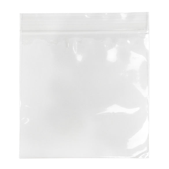 Druckverschlussbeutel 12.5x12.5cm Transparent PP 50 Mikron (100 Stück) [ZC55]