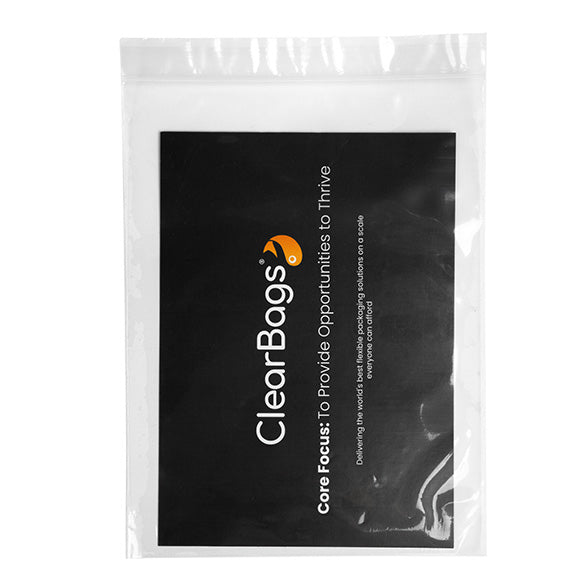 Druckverschlussbeutel 15x20cm Transparent PP 50 Mikron (100 Stück) [ZC68]