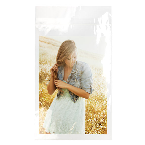 Klappenbeutel 22.7x36.2cm Hochtransparent (100 Stück) [B814PC]