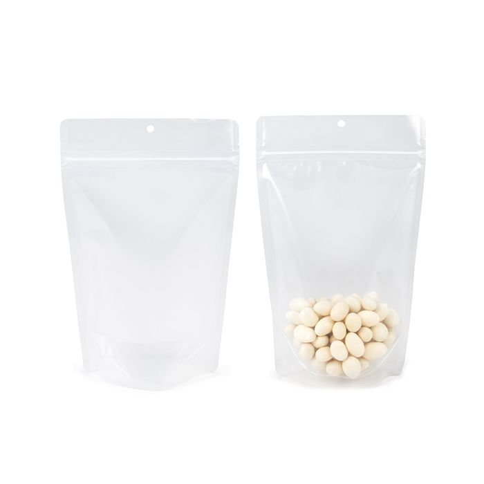 Standbodenbeutel Transparent w/ RETAIN™ 14.9x8.9x23.2 cm (100 Stück) [ZBGERR7]