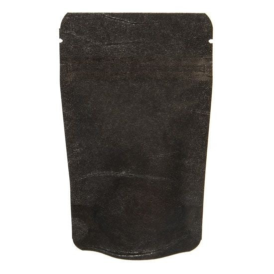 Standbodenbeutel Reispapier Schwarz 8x5x13cm | 28 Gramm (100 Stück) [ZBGR1SB]