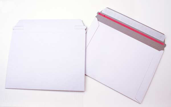 Vollpapp-Versandtaschen 20x15cm mit starkem Klebstoff (10 Stück) [LRM1]