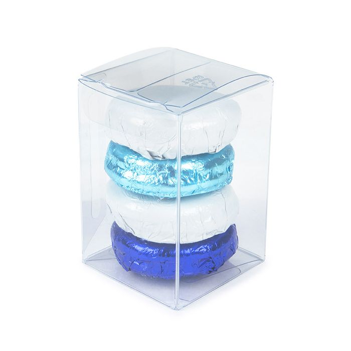 Klarsichtschachteln rPET mit Automatikboden 5.1x5.1x7.6 cm (25 Stück) [PLB139R]