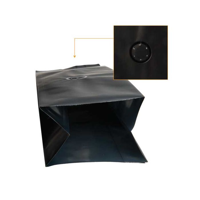 Kaffeebeutel Mattschwarz mit Ventil 8.5x6.5x33cm | 450 Gramm (50 Stück) [SGC2BM]