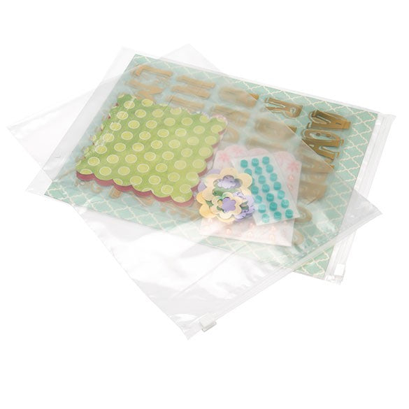 Gleitverschlussbeutel Transparent 25.4x33cm 75 Mikron (100 Stück) [3SZ1013]