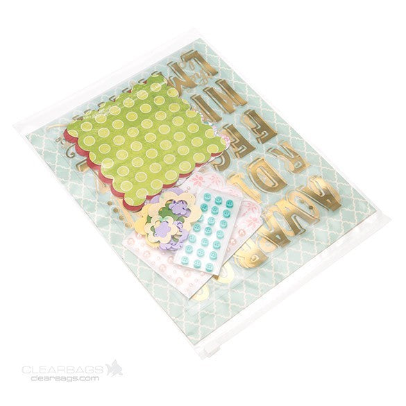 Gleitverschlussbeutel Transparent 25.4x33cm 75 Mikron (100 Stück) [3SZ1013]