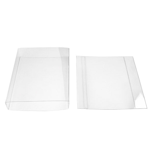 Aufschiebedeckel Transparent 13.8x2.7x19.1cm (25 Stück) [SC15]