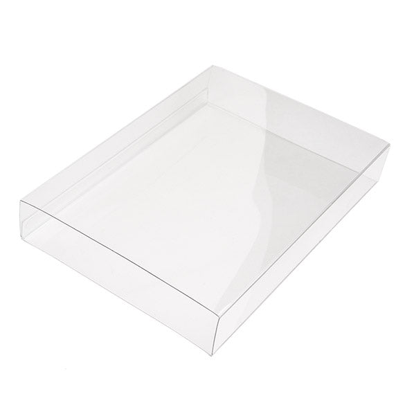 Aufschiebedeckel Transparent 11.6x2.7x15.2cm (25 Stück) [SC17]