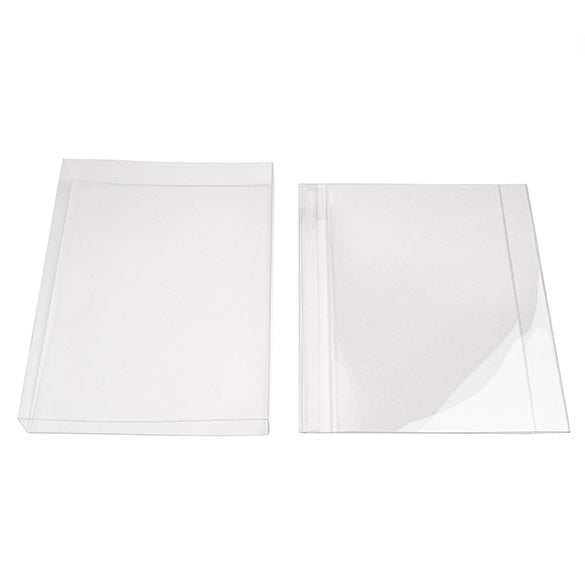 Aufschiebedeckel Transparent 12.5x1.7x17.1cm (25 Stück) [SC2]