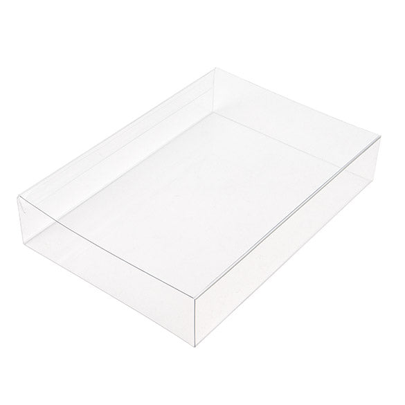 Aufschiebedeckel Transparent 9.7x2.7x13.7cm (25 Stück) [SC31]