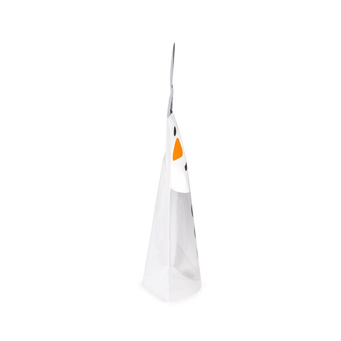 Standbodenbeutel Schneemann Form 14x7,6x25,4 cm (25 Stück) [SP7SZ]