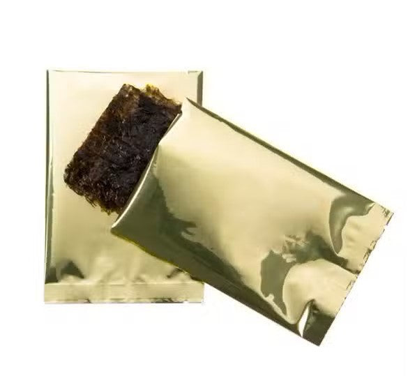 Plastic Bags Gold 7.5x10.2cm Premium and Sealable