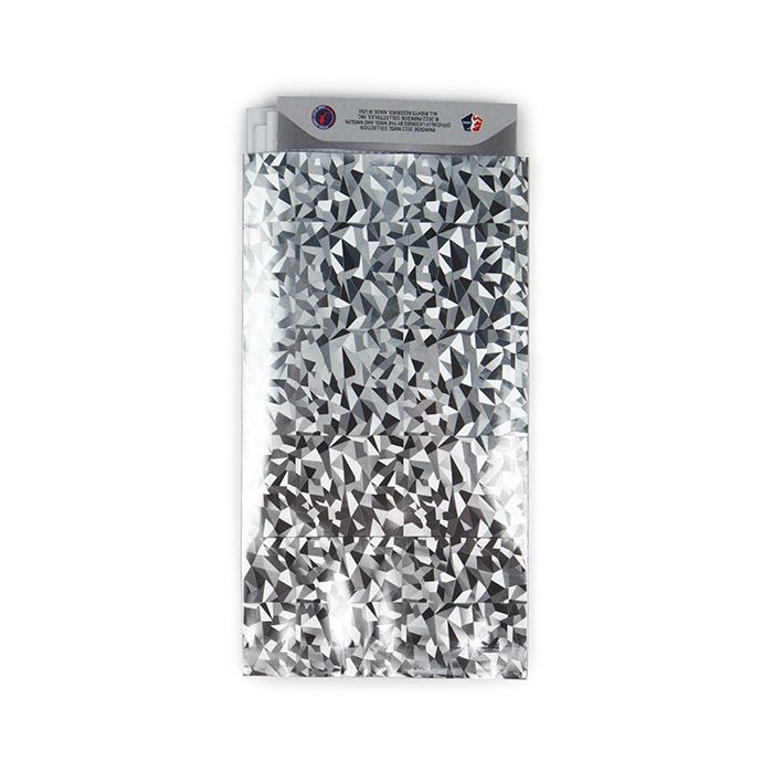 Kunststoffbeutel Holographischer Kristall 7,6x14 cm und Verschweißbar (25 Stück) [SVP35HHI]