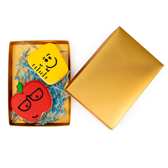 Pappschachteln Gold 13.7x2.5x19.1cm (25 Stück) [GD15]
