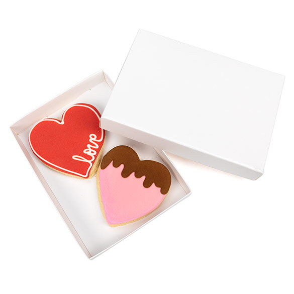 Pappschachtelböden Weiß 13.7x2.5x19.1cm (25 Stück) [WH15]