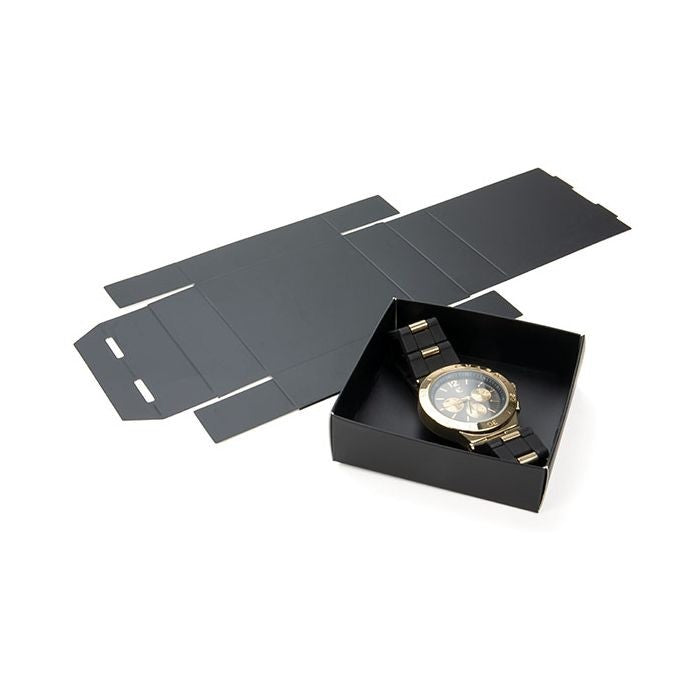 Kraftkartonboden Schwarz 7.9x2.5x8.3cm (25 Stück) [BK356]