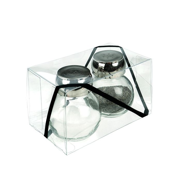 Klarsichtschachteln 7.6x7.6x12.7cm Transparent (50 Stück) [VB299]