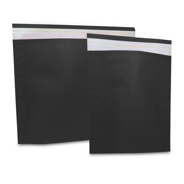 Papier-Versandtaschen 48x37+8cm Schwarz (250 Stück) [FP-VZP008]