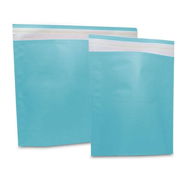 Papier-Versandtaschen 30x36+8cm Hellblau (250 Stück) [FP-VZP013]