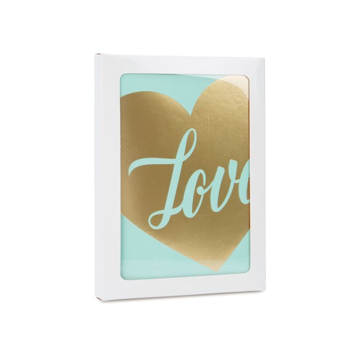 Pappschachteln glänzend Weiß 9.5x1.5x13.2cm (25 Stück) [WGWG10]