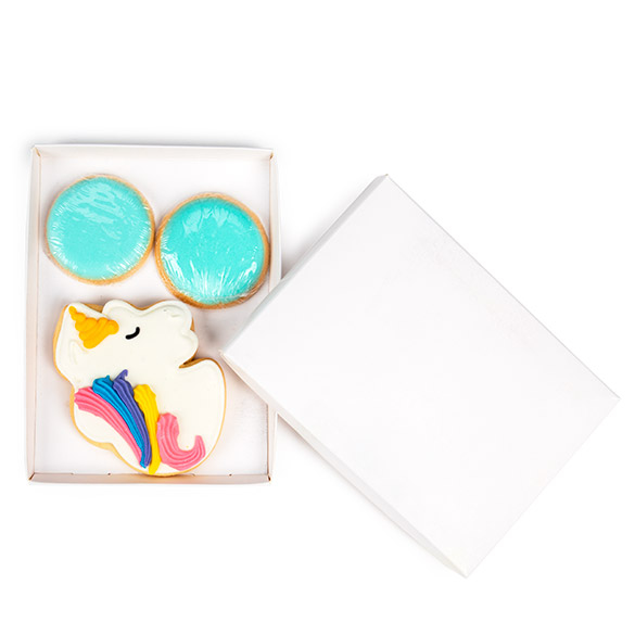 Pappschachtelböden Weiß 12.4x1.6x17.1cm (25 Stück) [WH2]