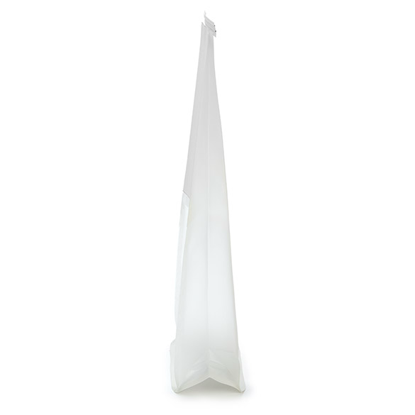 Kraftbeutel Weiß wiederverschließbar 8,9x6,4x25,4cm (100 Stück) [TTGB1K]