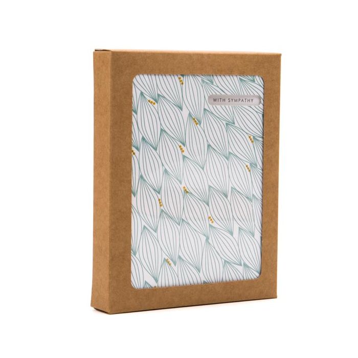 Pappschachteln Kraft Braun mit Fenster 9.5x1.3x13.2cm (25 Stück) [WKRG339]