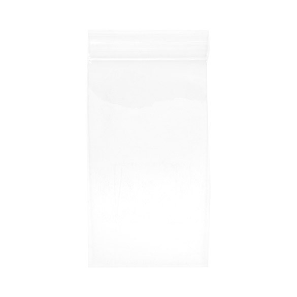 Druckverschlussbeutel 7.5x12.5cm Kristallklar PP 75 Mikron (100 Stück) [Z3C35]