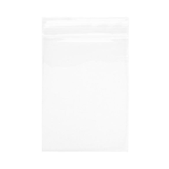 Druckverschlussbeutel 7.5x10cm Kristallklar PP 100 Mikron (100 Stück) [Z4C34]