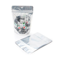 Stand Up Pouches Transparent/Black 12x7.5x18.5cm | 114 grams with hang hole