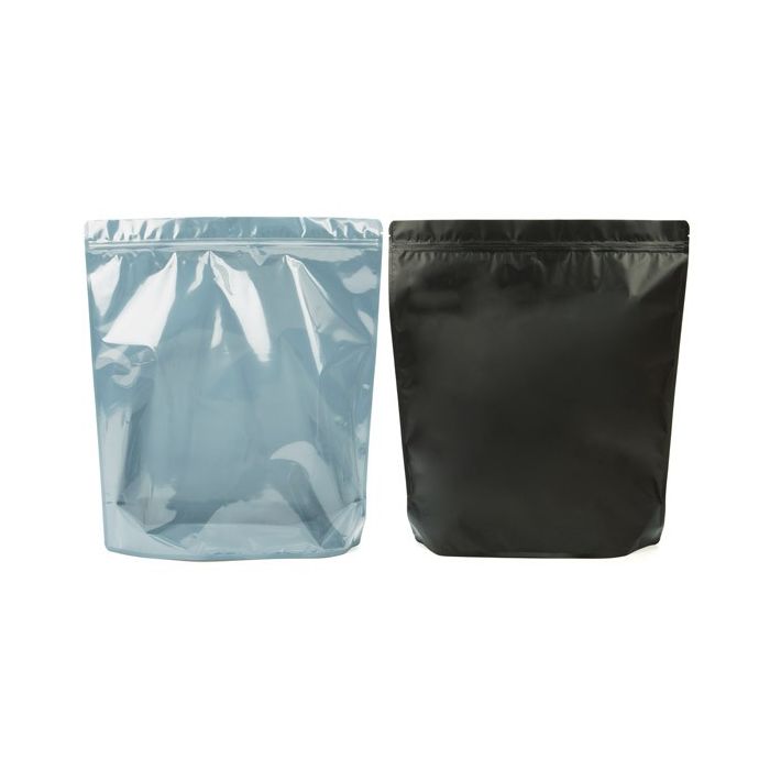 Stand Up Pouches Transparent/Black 17x9x28.5cm | 340 grams