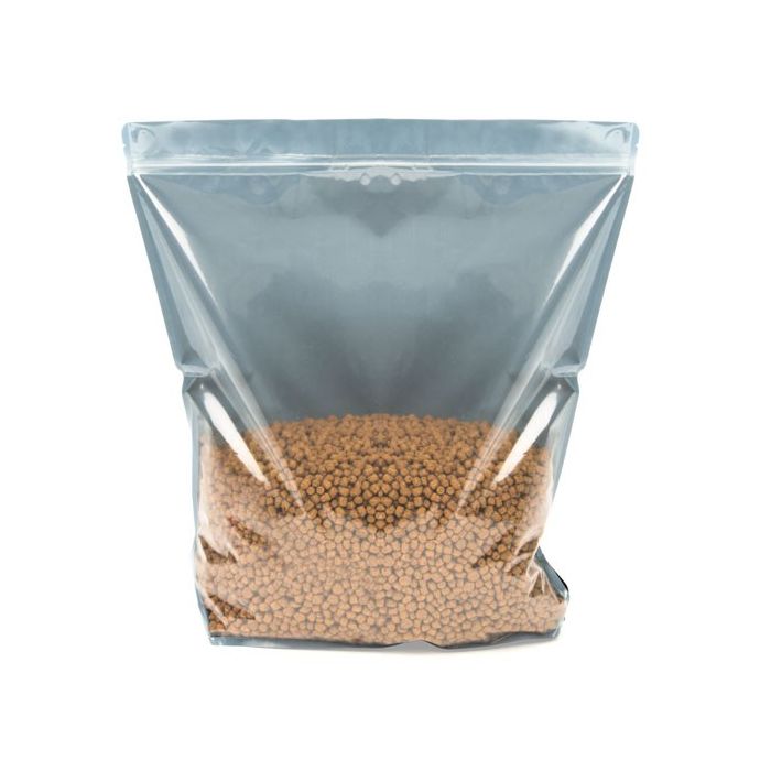 Standbodenbeutel Transparent/Mattschwarz 37.5x12.7x42.5cm (50 Stück) [ZBGB9]