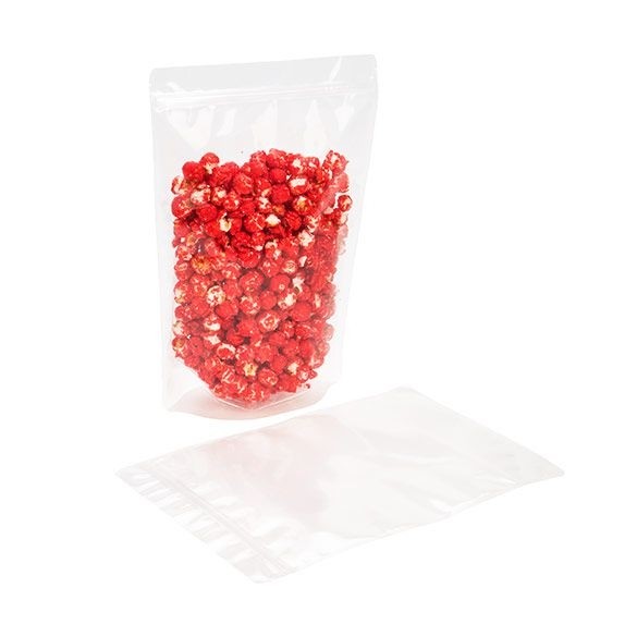 Standbodenbeutel Transparent 13x7.9x20.6cm Laminiert | 110 Gramm (100 Stück) [ZBGCC3]