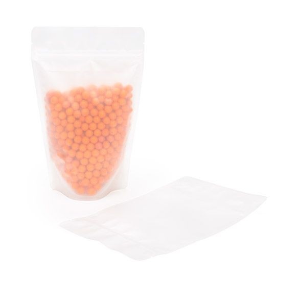 Standbodenbeutel Frost 14.9x8.9x23.2cm | 310 Gramm (100 Stück) [ZBGF7]