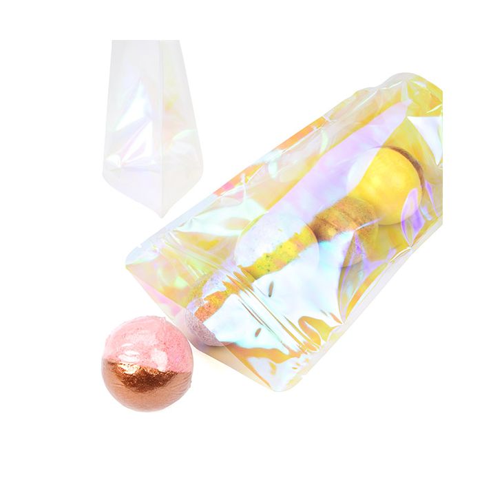 Standbodenbeutel Holografisch 14,9x8,9x23,2 cm (25 Stück) [ZBGI7]