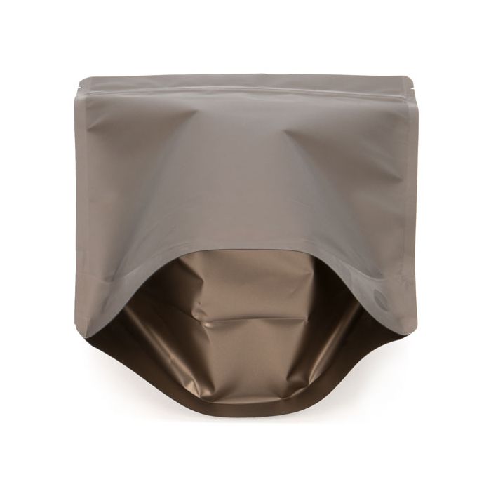 Standbodenbeutel Bronze 14.9x8.9x23.2cm | 310 Gramm (100 Stück) [ZBGM7BZ]