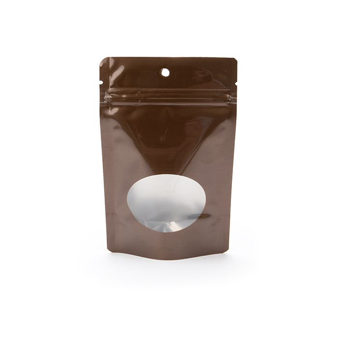 Standbodenbeutel Bronze 10.2x6x15.2 cm (100 Stück) [ZBGMO2BZH]