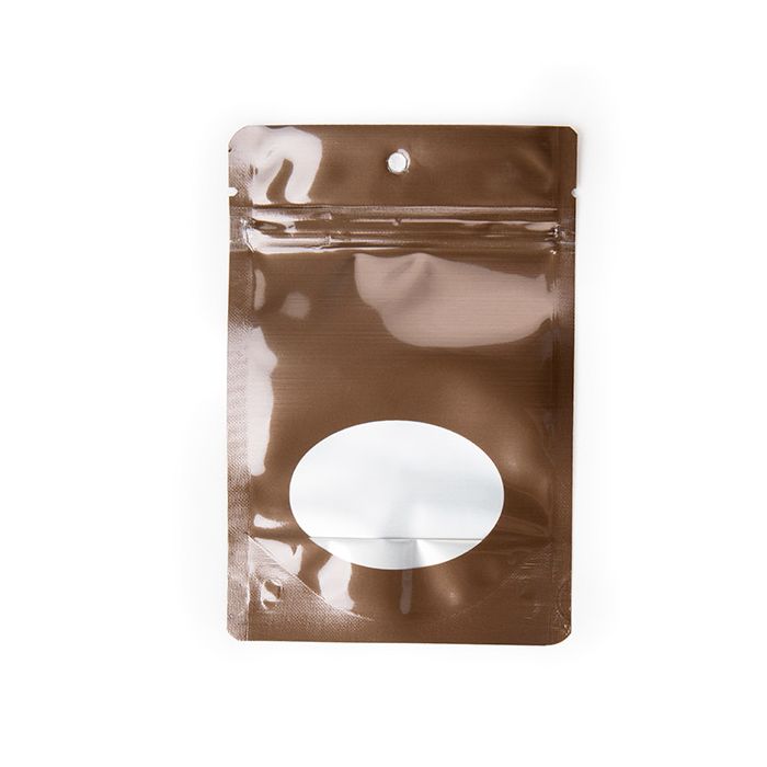 Standbodenbeutel Bronze 10.2x6x15.2 cm (100 Stück) [ZBGMO2BZH]