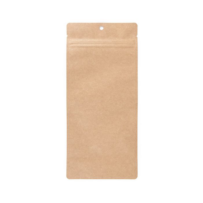 Standbodenbeutel Kraft 10,8x6x23,8 cm (100 Stück) [ZBGSK1N]