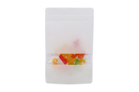 Stand Up Pouches White Kraft 13x8x20.5cm | 113 grams w/window