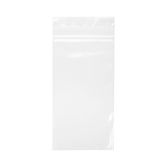 Druckverschlussbeutel mit Luftloch 10x20.5cm Transparent PP 50 Mikron (100 Stück) [ZC48V]