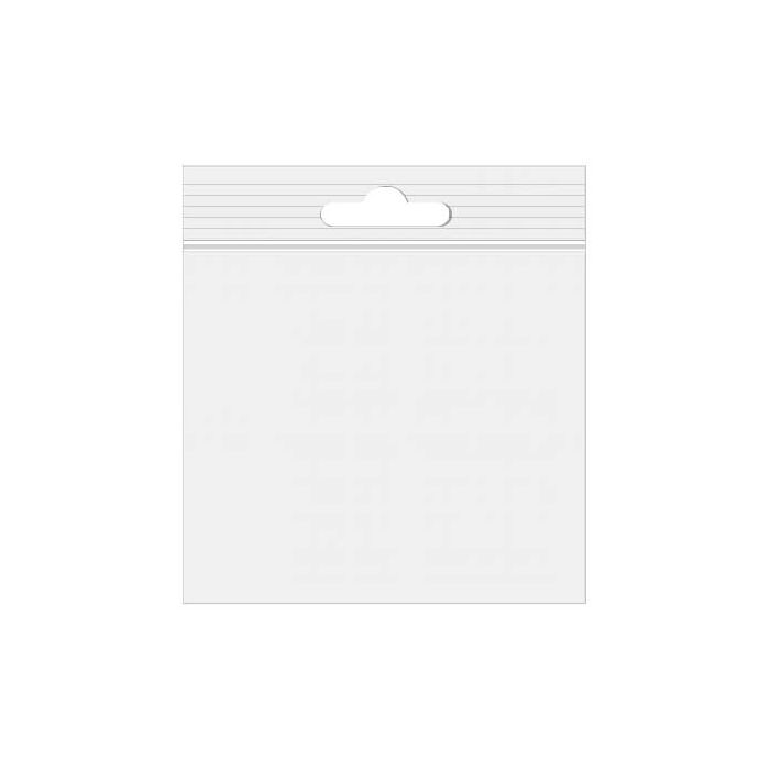 Grip Seal Bags with Euroslot 32x32 Crystal Clear PP 50 micron