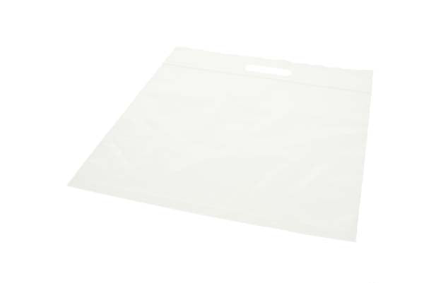 Polytragetaschen Transparent 33.6x33.6 + 6.4cm 75 Mikron mit Druckverschluss (100 Stück) [ZH13CL5]