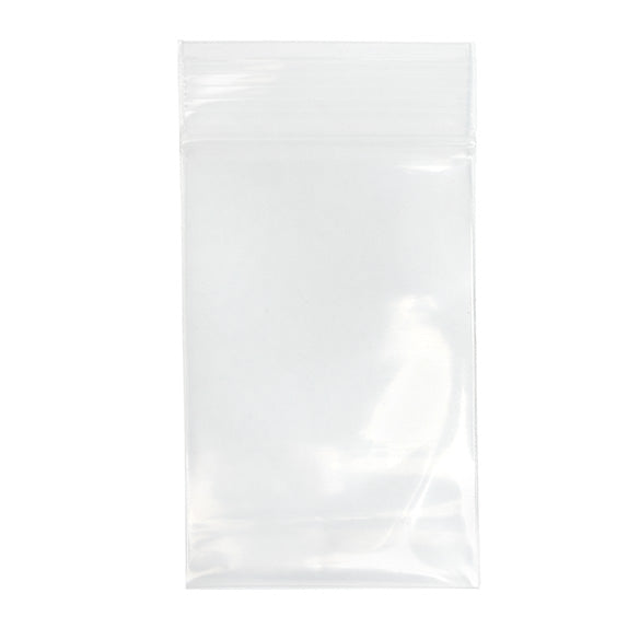 Druckverschlussbeutel Transparent 5x7.5cm PE 150 Mikron (100 Stück) [6PE23]