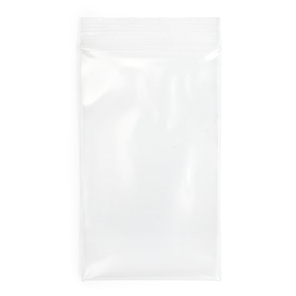 Druckverschlussbeutel Transparent 7.5x12.5cm PE 150 Mikron (100 Stück) [6PE35]