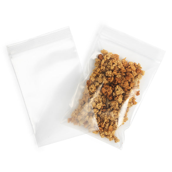 Druckverschlussbeutel Transparent 10x15cm PE 150 Mikron (100 Stück) [6PE46]